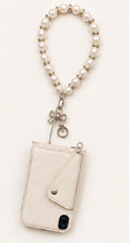 Signature Pearl Phone/Key Wristlet