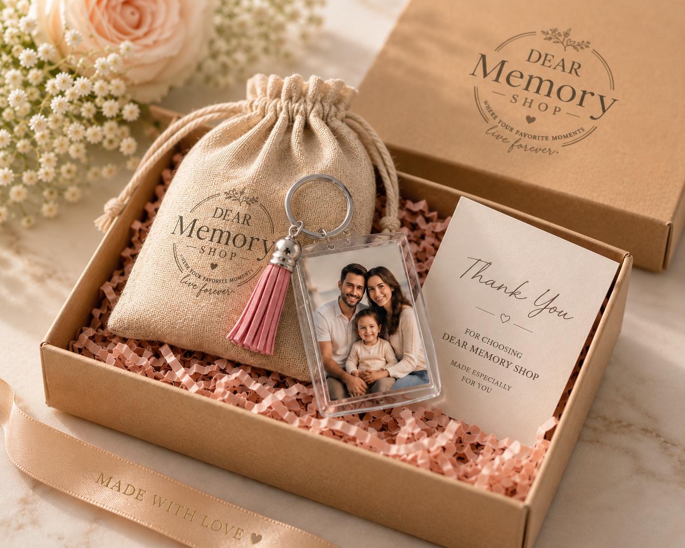 Photo keychain gift